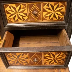 Pamono Spanish Charles IV Secretaire with Drawers with Inlaid Work, 1750><noscript><img width=