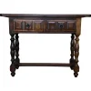 Discount Pamono Spanish Console Table with Carved Drawers, 1940s