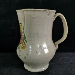 Pamono Spanish Folk Art Ceramic Wine Jug, 1880s> Bottles, Carafes & Jugs