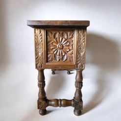 Outlet Pamono Spanish Hand Carved Console Table, 1920s