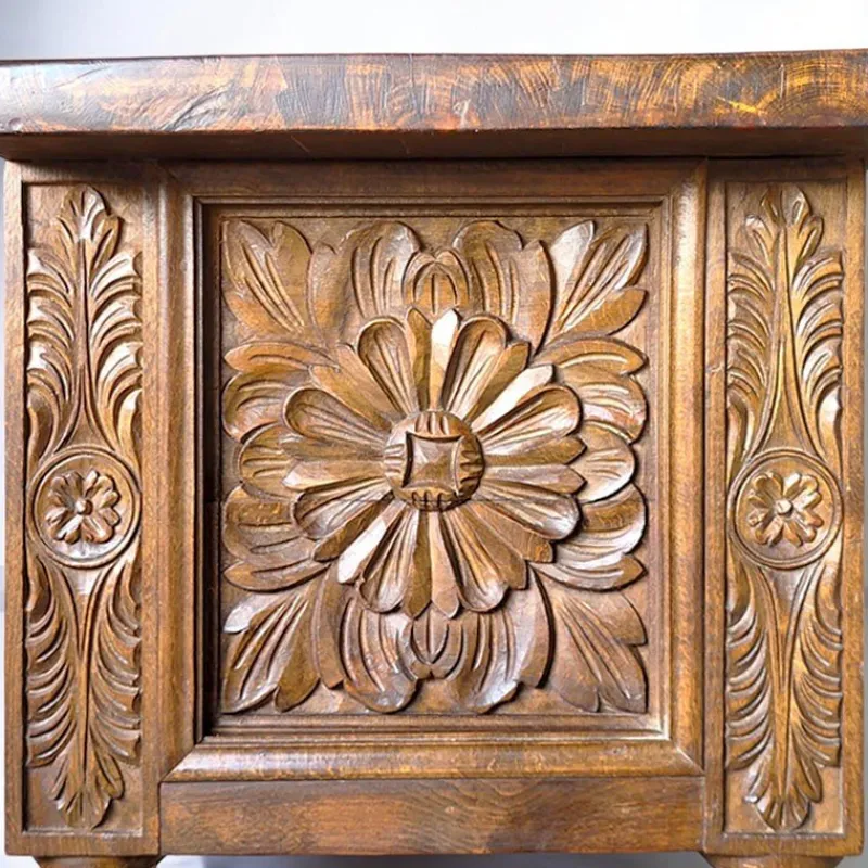 Outlet Pamono Spanish Hand Carved Console Table, 1920s