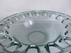 Pamono Spanish Openwork Glass Bowl, 1970s><noscript><img width=