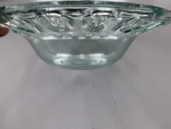 Pamono Spanish Openwork Glass Bowl, 1970s><noscript><img width=