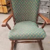 Pamono Spanish Rocking Chair in Oak> Rocking Chairs