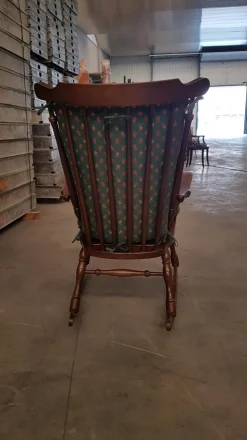 Pamono Spanish Rocking Chair in Oak><noscript><img width=