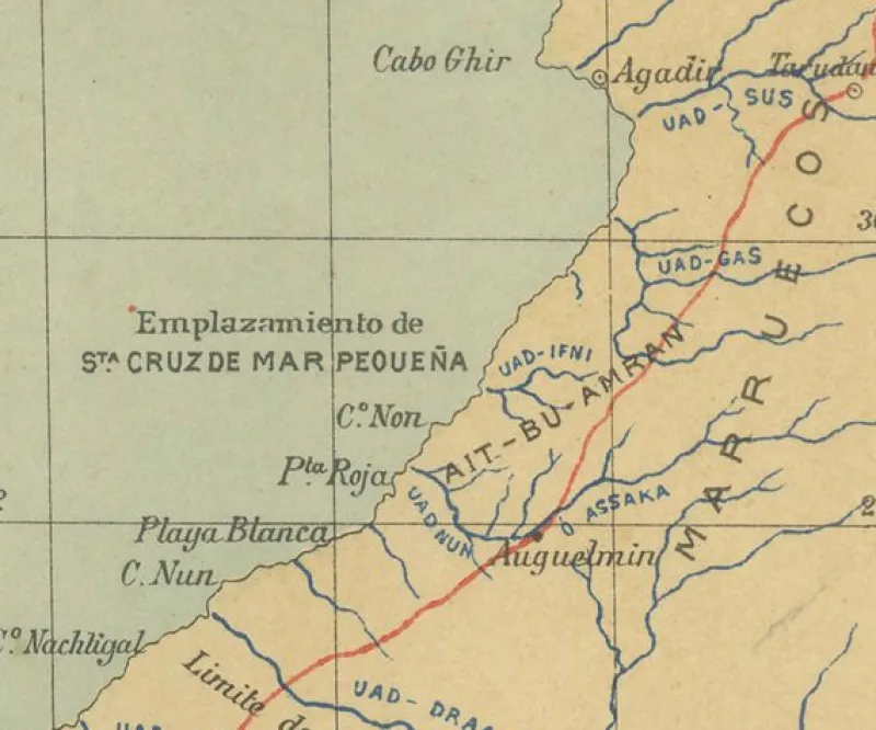Sale Pamono Spanish Territories in West Africa, 1903