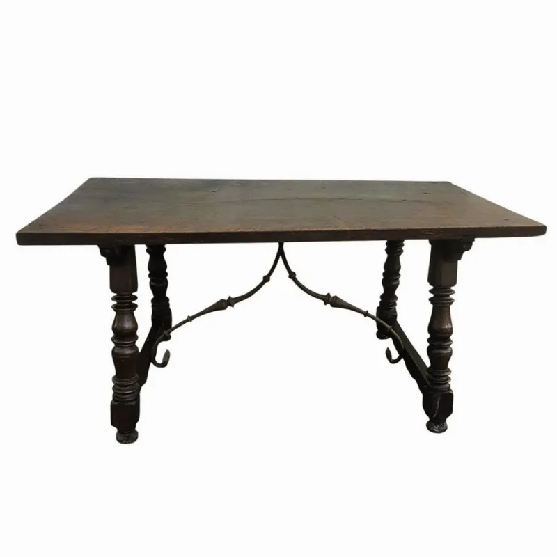 Outlet Pamono Spanish Walnut Table, 17th Century