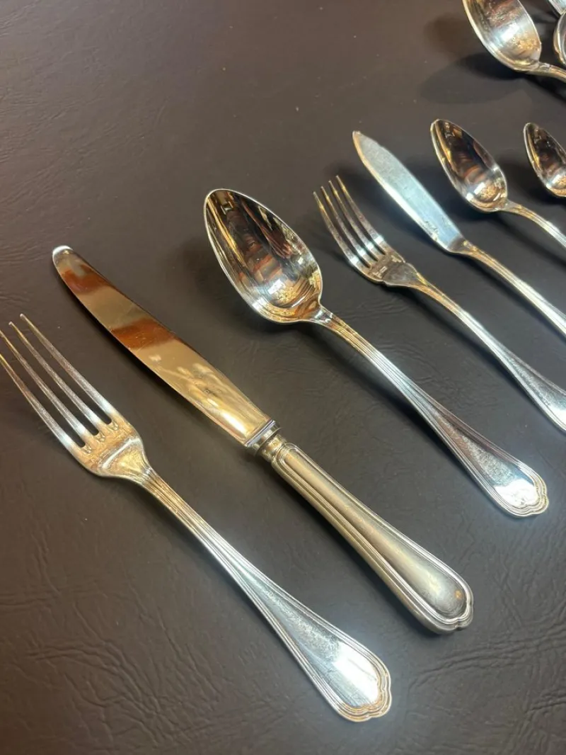Pamono Spatours Cutlery Set from Christofle, Set of 89> Cutlery & Serving Utensils