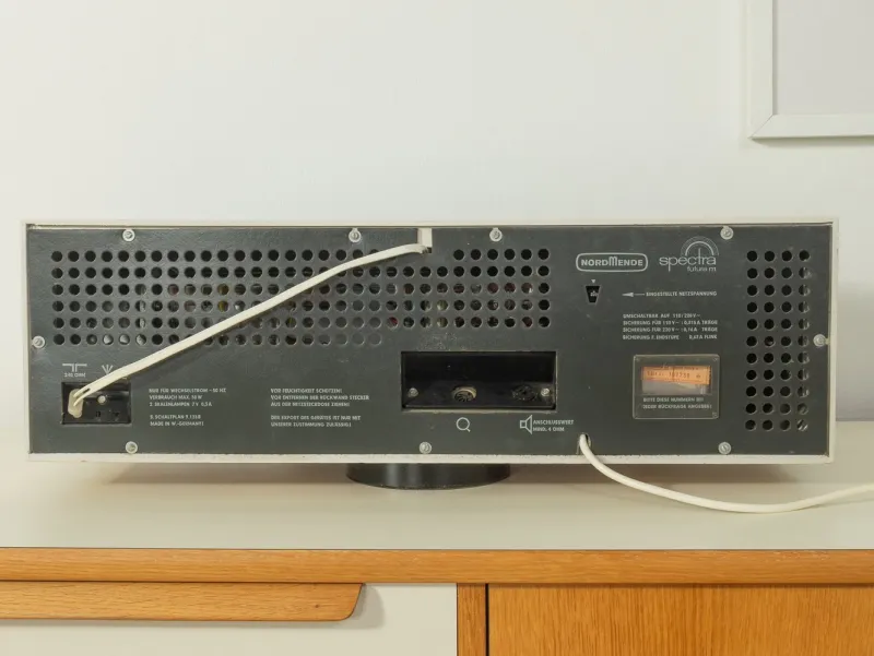 Clearance Pamono Spectra Futura M Radio by Raymond Loewy for Nordmende, 1970s