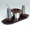 Online Pamono Spice Set in Rosewood and Stainless Steel by Eckhoff and Sachs for Lundtofte, 1960s, Set of 6
