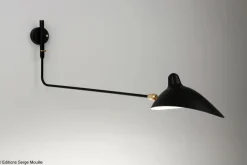 New Pamono Spider 5 Still Arms Sconce by Serge Mouille