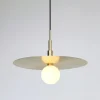 Sale Pamono Spinode Minimal Modern Design Pendant Lamp With Brass Flat Disc from Balance Lamp