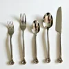 Best Pamono Spiral Cutlery Set in Stainless Steel, 2010s, Set of 5