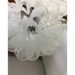 Pamono Sputnik Chandelier with Alabaster Italian Glass by Simoeng><noscript><img width=