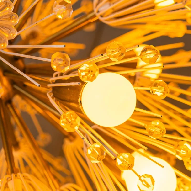 Pamono Sputnik Flocon 12-Light Chandelier, 1960s> Ceiling Lights