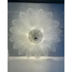 Pamono Sputnik Flush Mount in Murano Glass by Simoeng, Set of 2><noscript><img width=