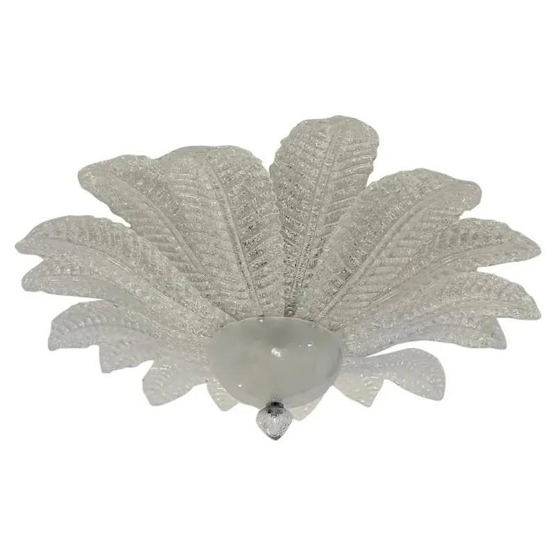 Pamono Sputnik Flush Mount in Murano Glass by Simoeng, Set of 2> Ceiling Lights
