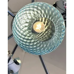 Pamono Sputnik Light-Blue Ballotton Murano Glass Chandelier by Simoeng><noscript><img width=