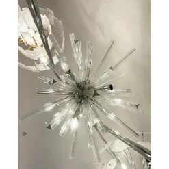 Pamono Sputnik Triedro Murano Glass Pendant by Simoeng><noscript><img width=