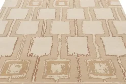 Hot Pamono Square Geometric Rug from R&K Principal Jahanshah Nazmiyal