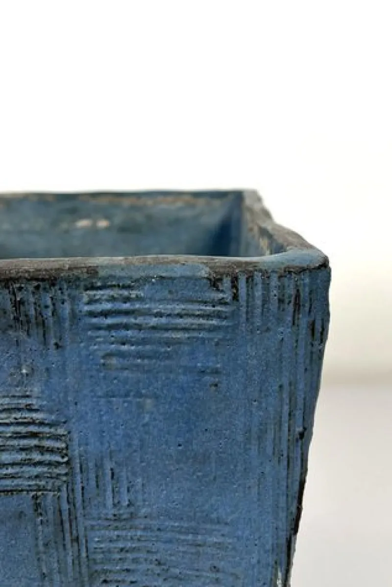 Pamono Square Plant Pot in Ceramic> Planters And Jardiniere