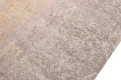 Pamono Square Rug with Floral Medallion Rose from R&K Principal Jahanshah Nazmiyal><noscript><img width=