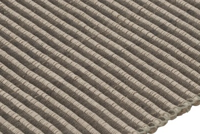 New Pamono Square Rug with Stripes from R&K Principal Jahanshah Nazmiyal