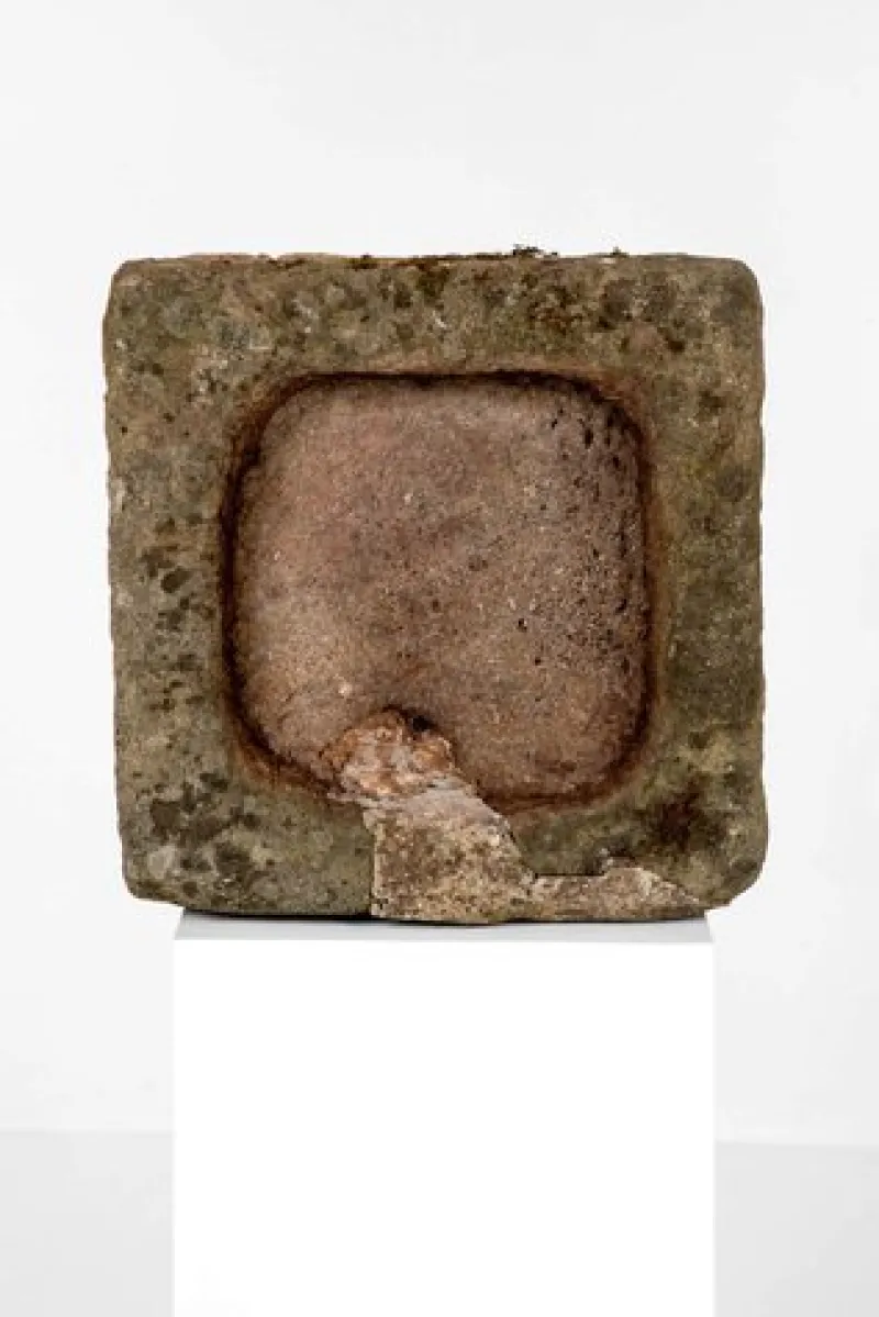 Pamono Square Sandstone Trough> Garden Accessories