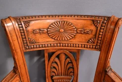 Pamono Stained Beech Armchairs, Early 20th Century, Set of 2><noscript><img width=