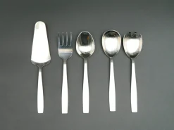 New Pamono Stainless Steel Cutlery for Nine People by Helmut Alder for Amboss, 1960s, Set of 59