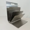 Pamono Stainless Steel Magazine Rack by Xavier Feal for Inux Industrie, 1970s> Magazine Racks