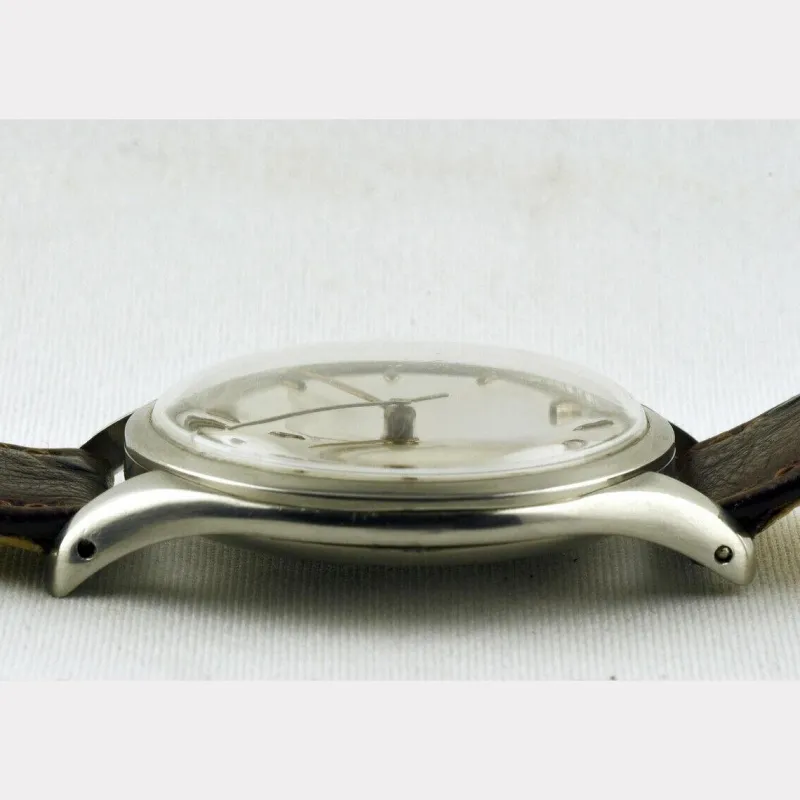 Pamono Stainless Steel Manual Winding Jumbo Watch from Omega, Switzerland, 1940s> Watches