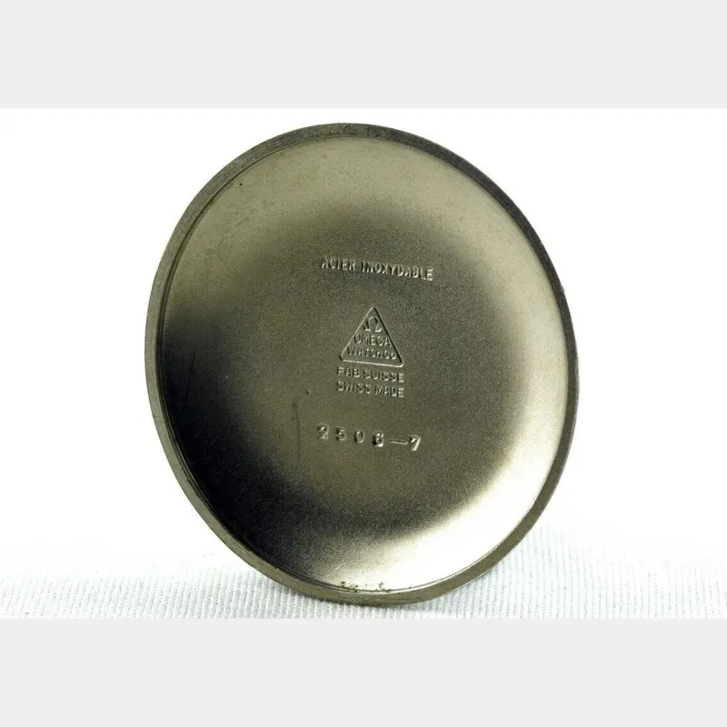 Pamono Stainless Steel Manual Winding Jumbo Watch from Omega, Switzerland, 1940s> Watches
