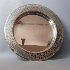Pamono Stainless Steel Tray by Marta Sansoni for Alessi, 1970s><noscript><img width=