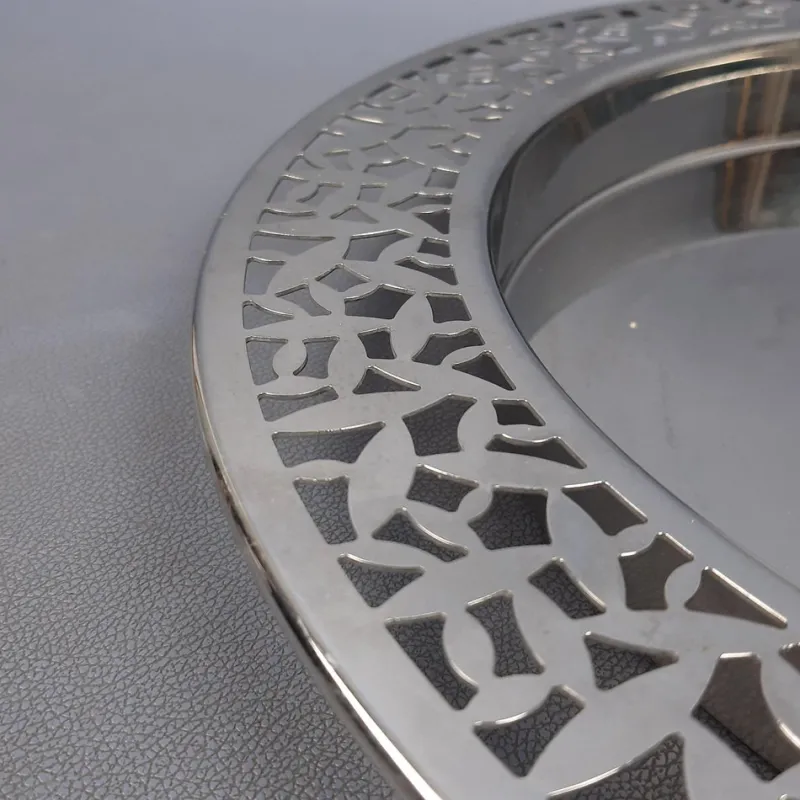 Pamono Stainless Steel Tray by Marta Sansoni for Alessi, 1970s> Trays