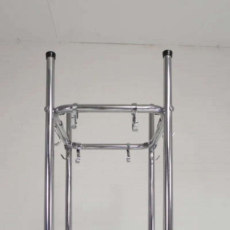 Sale Pamono Standing Chrome Coat Rack on 4 Legs, 1950s