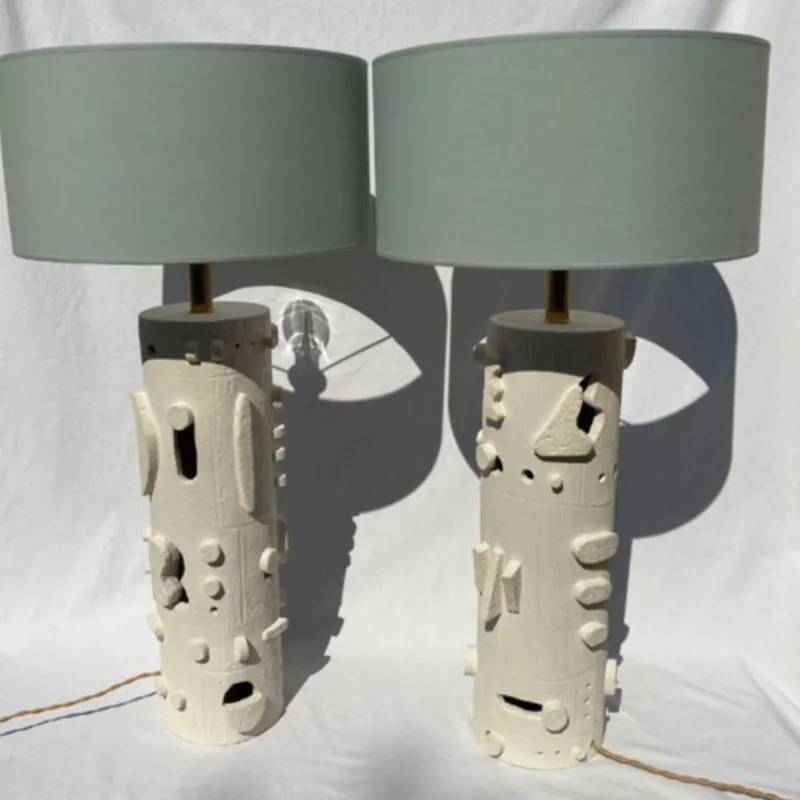 Clearance Pamono Standing Lamps by Olivia Cognet, Set of 2