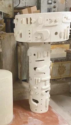 Clearance Pamono Standing Lamps by Olivia Cognet, Set of 2