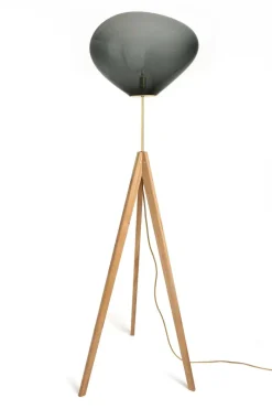 Pamono Stati X Amber Iridescent Floor Lamp by Eloa><noscript><img width=