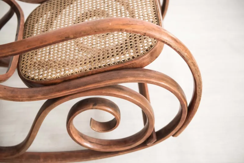 Online Pamono Steamed Wooden Rocking Chair