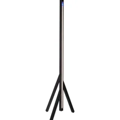 Pamono Stecco Floor Lamp in Aluminum and Vegetable Tanned Leather by Oscar Maschera> Floor Lamps