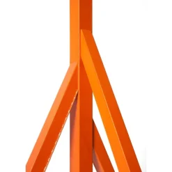 Pamono Stecco Floor Lamp in Aluminum and Vegetable Tanned Leather by Oscar Maschera><noscript><img width=