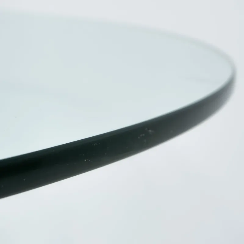 Pamono Steel and Glass Dining Table attributed to Michel Boyer, France, 1970s> Dining Tables & Sets