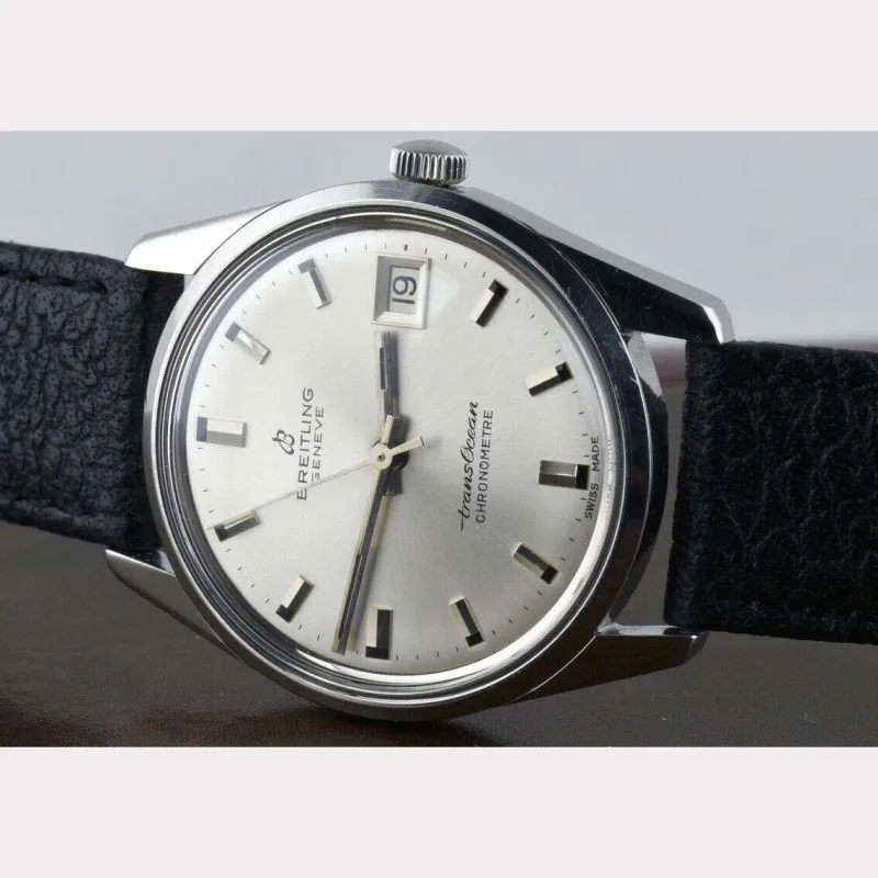 Pamono Steel Chronometer Watch from Breitling, Switzerland, 1960s> Watches
