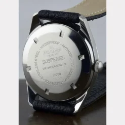 Pamono Steel Chronometer Watch from Breitling, Switzerland, 1960s><noscript><img width=