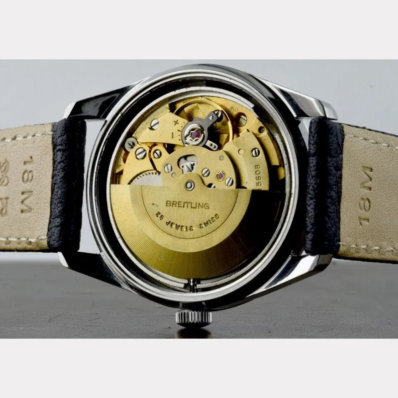 Pamono Steel Chronometer Watch from Breitling, Switzerland, 1960s> Watches