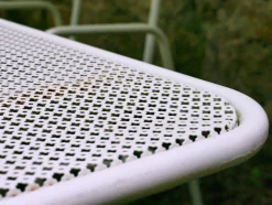 Pamono Steel Garden Furniture, 1950s, Set of 7> Garden Seating