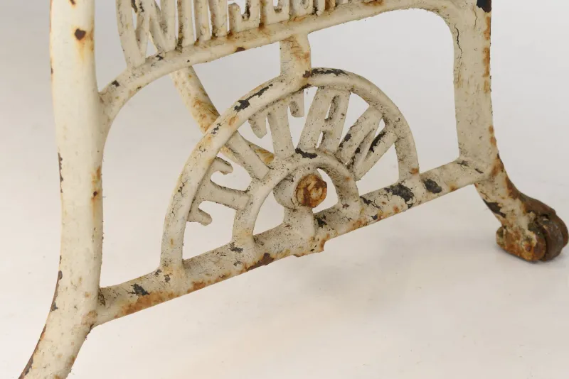 Pamono Steel Topped Garden Table, 1900s> Garden Tables