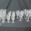 Pamono Stemmed Glasses with Flared Shape, 1960s, Set of 29> Glassware