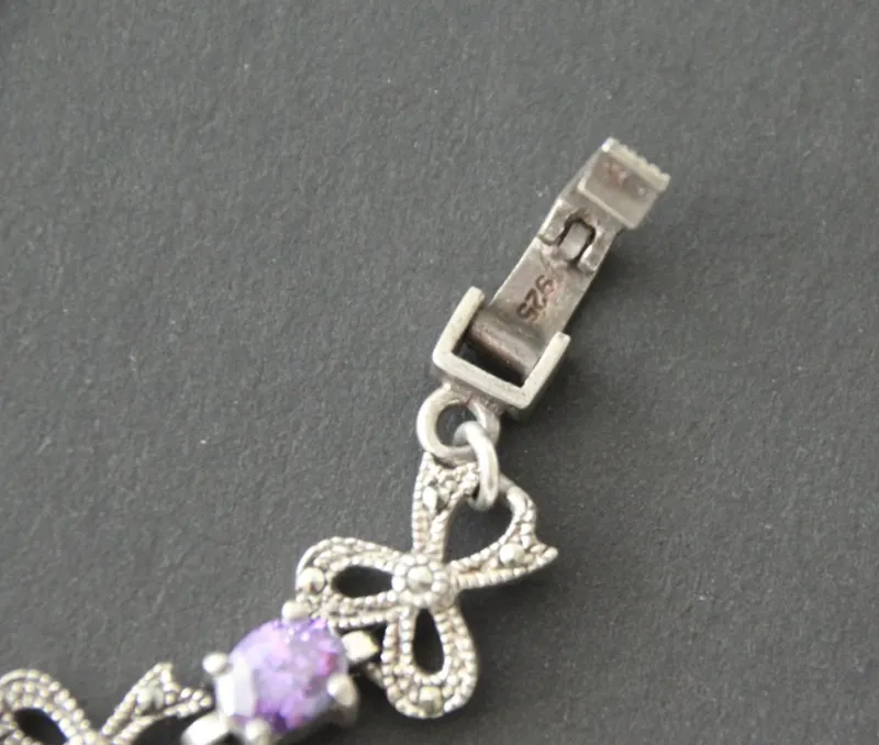 Best Pamono Sterling Silver and Amethyst Bracelet
